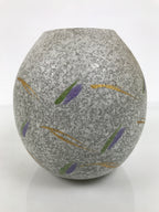 Japanese Shigaraki Ware Ceramic Flower Vase Vtg Kabin Pottery Gray Box PX821-KT - Vase-chidorivintage.com