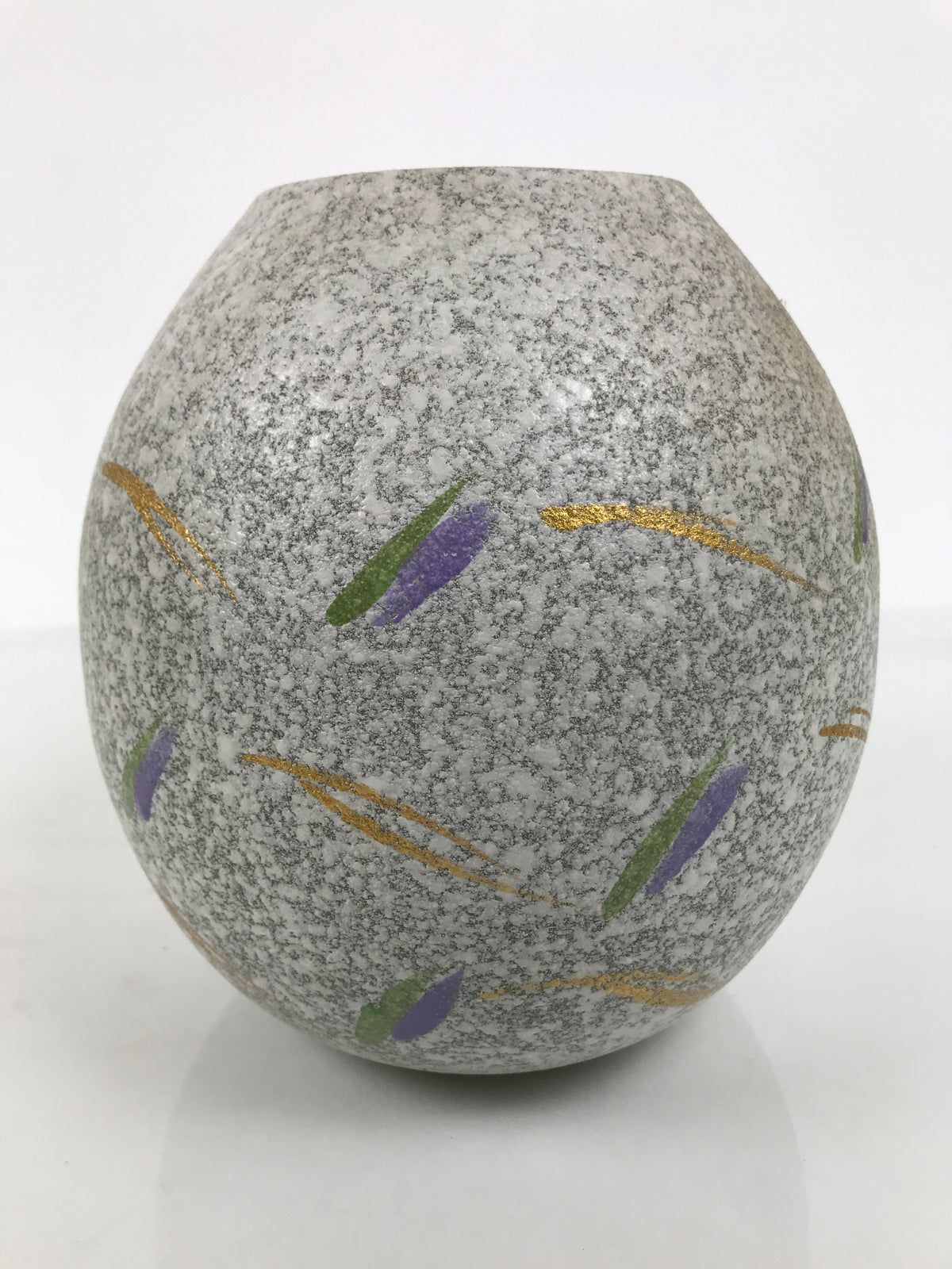 Japanese Shigaraki Ware Ceramic Flower Vase Vtg Kabin Pottery Gray Box PX821-KT - Vase-chidorivintage.com