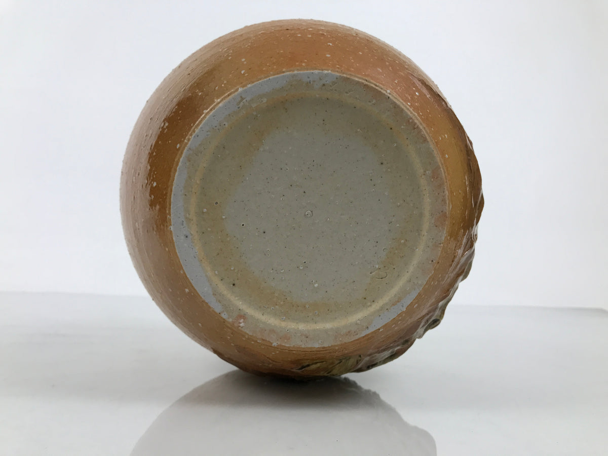 Japanese Shigaraki Ware Ceramic Flower Vase Vtg Kabin Pottery Brown Box PX822-KT - Vase-chidorivintage.com