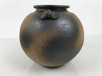 Japanese Shigaraki Ware Ceramic Flower Vase Vtg Kabin Pottery Stand Box PX823-KT - Vase-chidorivintage.com