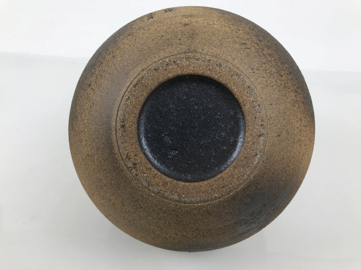 Japanese Shigaraki Ware Ceramic Flower Vase Vtg Kabin Pottery Stand Box PX823-KT - Vase-chidorivintage.com