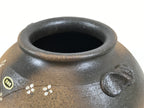 Japanese Shigaraki Ware Ceramic Flower Vase Vtg Kabin Pottery Stand Box PX823-KT - Vase-chidorivintage.com