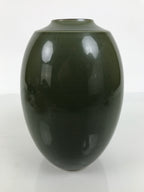 Japanese Kutani ware Porcelain Flower Vase Vtg Ikebana Kabin Floral Green FK272-KT - Vase-chidorivintage.com
