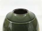 Japanese Kutani ware Porcelain Flower Vase Vtg Ikebana Kabin Floral Green FK272-KT - Vase-chidorivintage.com