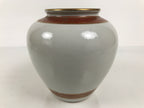 Japanese Kutani ware Porcelain Flower Vase Ikebana Kabin Floral Bird Red FK274-KT - Vase-chidorivintage.com