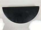 Japanese Ceramic Suiban Flower Vase Vtg Pottery Ikebana Accessory Black Y606-KT - Vase-chidorivintage.com