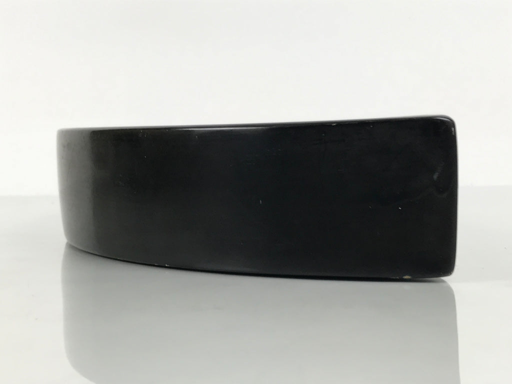 Japanese Ceramic Suiban Flower Vase Vtg Pottery Ikebana Accessory Black Y606-KT - Vase-chidorivintage.com
