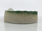 Japanese Ceramic Suiban Flower Vase Pottery Ikebana Accessory Mountain Oval Y608-KT - Vase-chidorivintage.com