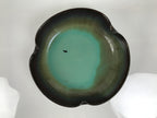 Japanese Ceramic Suiban Flower Vase Pottery Ikebana Accessory Brown Blue Y609-KT - Vase-chidorivintage.com