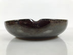 Japanese Ceramic Suiban Flower Vase Pottery Ikebana Accessory Brown Blue Y609-KT - Vase-chidorivintage.com