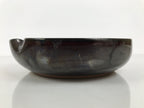 Japanese Ceramic Suiban Flower Vase Pottery Ikebana Accessory Brown Blue Y609-KT - Vase-chidorivintage.com