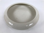 Japanese Porcelain Suiban Flower Vase Vtg Pottery Ikebana Arrangement White Y612-KT - Vase-chidorivintage.com
