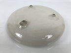 Japanese Porcelain Suiban Flower Vase Vtg Pottery Ikebana Arrangement White Y612-KT - Vase-chidorivintage.com