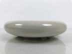 Japanese Porcelain Suiban Flower Vase Vtg Pottery Ikebana Arrangement White Y612-KT - Vase-chidorivintage.com