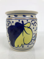 Japanese Porcelain Mizusashi Water Jar Vtg Tea Ceremony Pot Dutch-Style TG214-KT - Tea Ceremony-chidorivintage.com