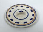 Japanese Porcelain Mizusashi Water Jar Vtg Tea Ceremony Pot Dutch-Style TG214-KT - Tea Ceremony-chidorivintage.com