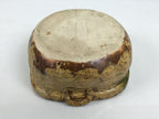 Japanese Oribe Ceramic Snack Bowl Lidded Kashiki Compartments Pottery Brown Y632-KT - Bowl-chidorivintage.com