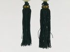 Japanese Onyx Stone Hanging Scroll Weights Fuchin Kakejiku Green Tassel FC378-AD - Scroll Accessory-chidorivintage.com