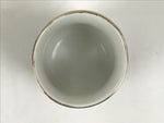 Japanese Porcelain Teacup Yunomi Buddhist Altar Offering Lotus Flower White G348-KT - Teacup-chidorivintage.com