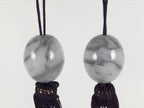 Japanese Granite Stone Hanging Scroll Weights Fuchin Kakejiku Gray Purple FC382-AD - Scroll Accessory-chidorivintage.com
