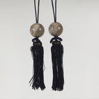Japanese Granite Stone Hanging Scroll Weights Fuchin Kakejiku Brown Purple FC385-AD - Scroll Accessory-chidorivintage.com