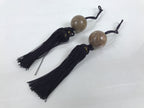 Japanese Granite Stone Hanging Scroll Weights Fuchin Kakejiku Brown Purple FC385-AD - Scroll Accessory-chidorivintage.com