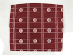 Japanese Silk Fabric Long Kimono Wallet Vtg Kashiire Red White Geometric KB101-TX - Kimono Accessories-chidorivintage.com