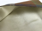 Japanese Fukusa Sutra Book Silk Cover Vtg Funeral Gift Chrysanthemum Brown BT20-TX - Other-chidorivintage.com