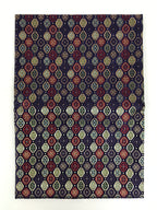 Japanese Prayer Bead Book Fabric Bag Vtg Jyuzu-Bukuro Pockets Purple Hishi BT23-OT - Buddhist-chidorivintage.com
