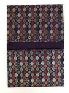 Japanese Prayer Bead Book Fabric Bag Vtg Jyuzu-Bukuro Pockets Purple Hishi BT23-OT - Buddhist-chidorivintage.com