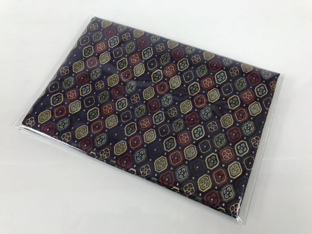 Japanese Prayer Bead Book Fabric Bag Vtg Jyuzu-Bukuro Pockets Purple Hishi BT23-OT - Buddhist-chidorivintage.com