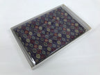 Japanese Prayer Bead Book Fabric Bag Vtg Jyuzu-Bukuro Pockets Purple Hishi BT23-OT - Buddhist-chidorivintage.com