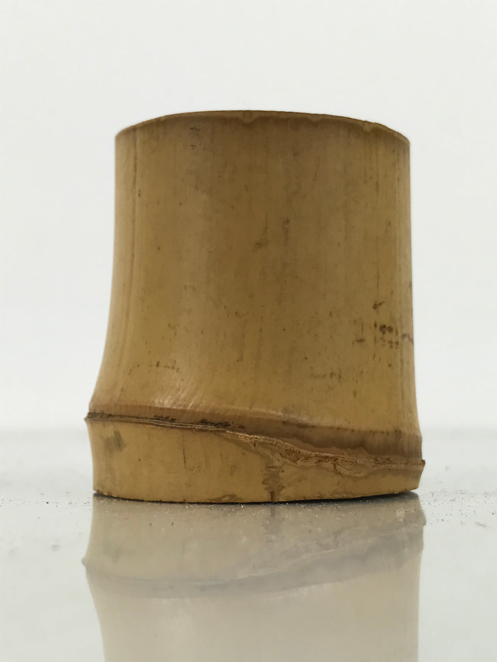 Japanese Natural Bamboo Tea Ceremony Kettle Lid Ladle Rest Futaoki Sado TG211-KT - Tea Ceremony-chidorivintage.com