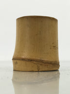 Japanese Natural Bamboo Tea Ceremony Kettle Lid Ladle Rest Futaoki Sado TG211-KT - Tea Ceremony-chidorivintage.com