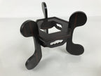 Japanese Buddhist Wooden Orin Singing Bell Stand Vtg Pillow Red Gold Flower BT45-OT - Buddhist-chidorivintage.com