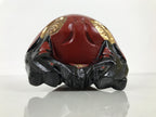 Japanese Carved Wooden Buddhist Drum Mokugyo Vtg Altar Fitting Lacquered BT42-OT - Buddhist-chidorivintage.com