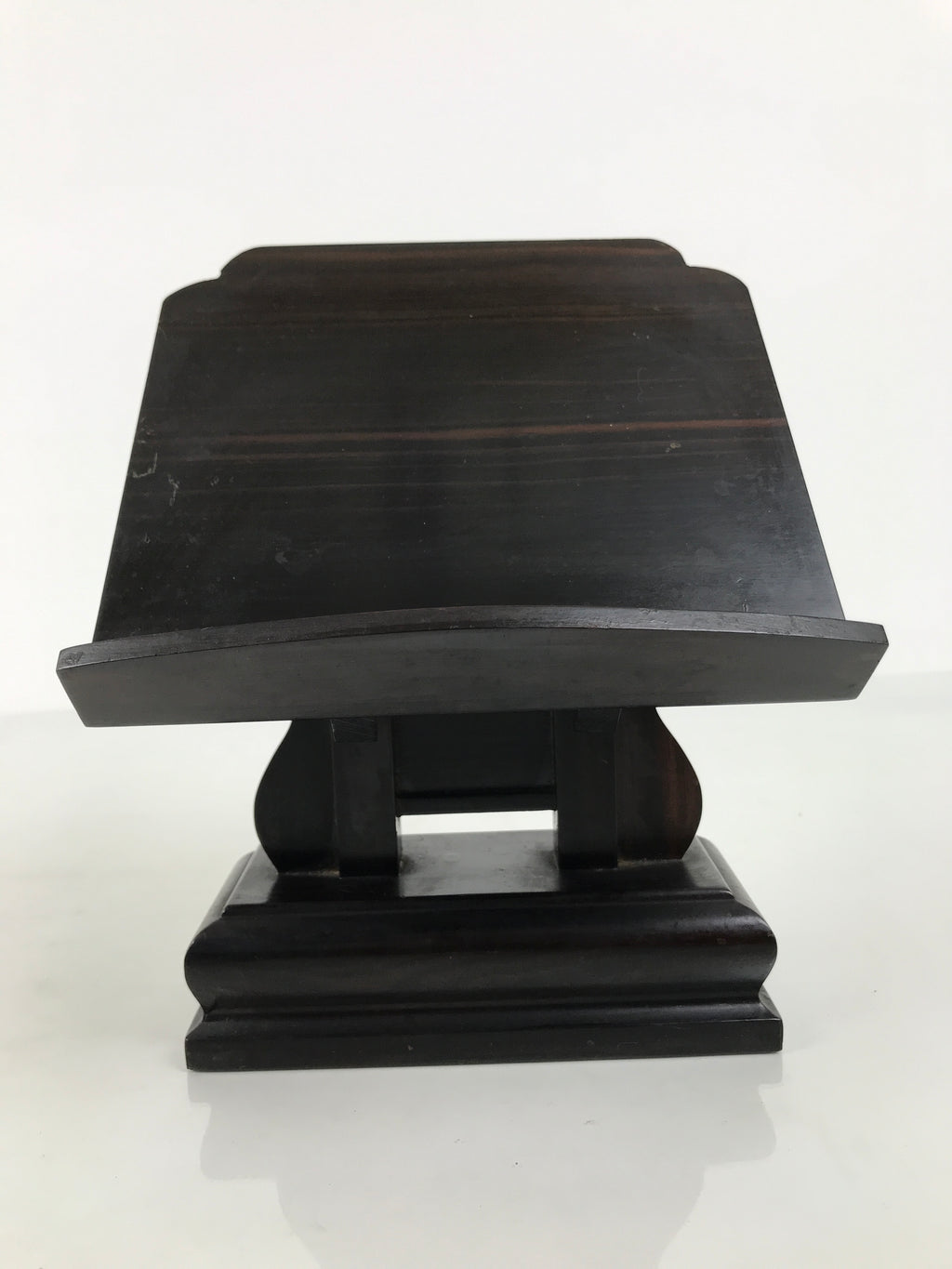 Japanese Buddhist Wooden Kendai Kakochoudai Vtg Sutra Book Reading Stand BT43-OT - Buddhist-chidorivintage.com