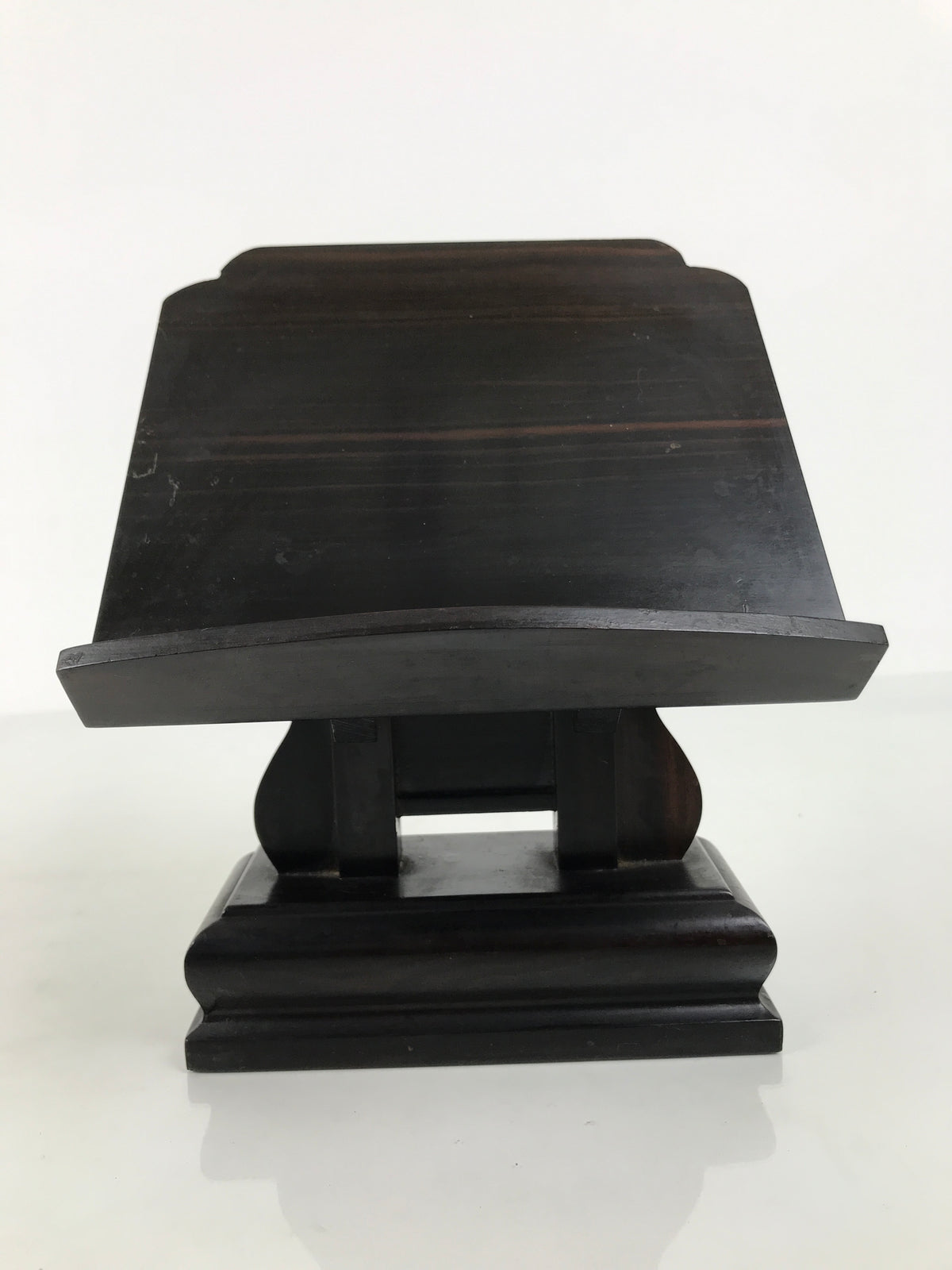 Japanese Buddhist Wooden Kendai Kakochoudai Vtg Sutra Book Reading Stand BT43-OT - Buddhist-chidorivintage.com