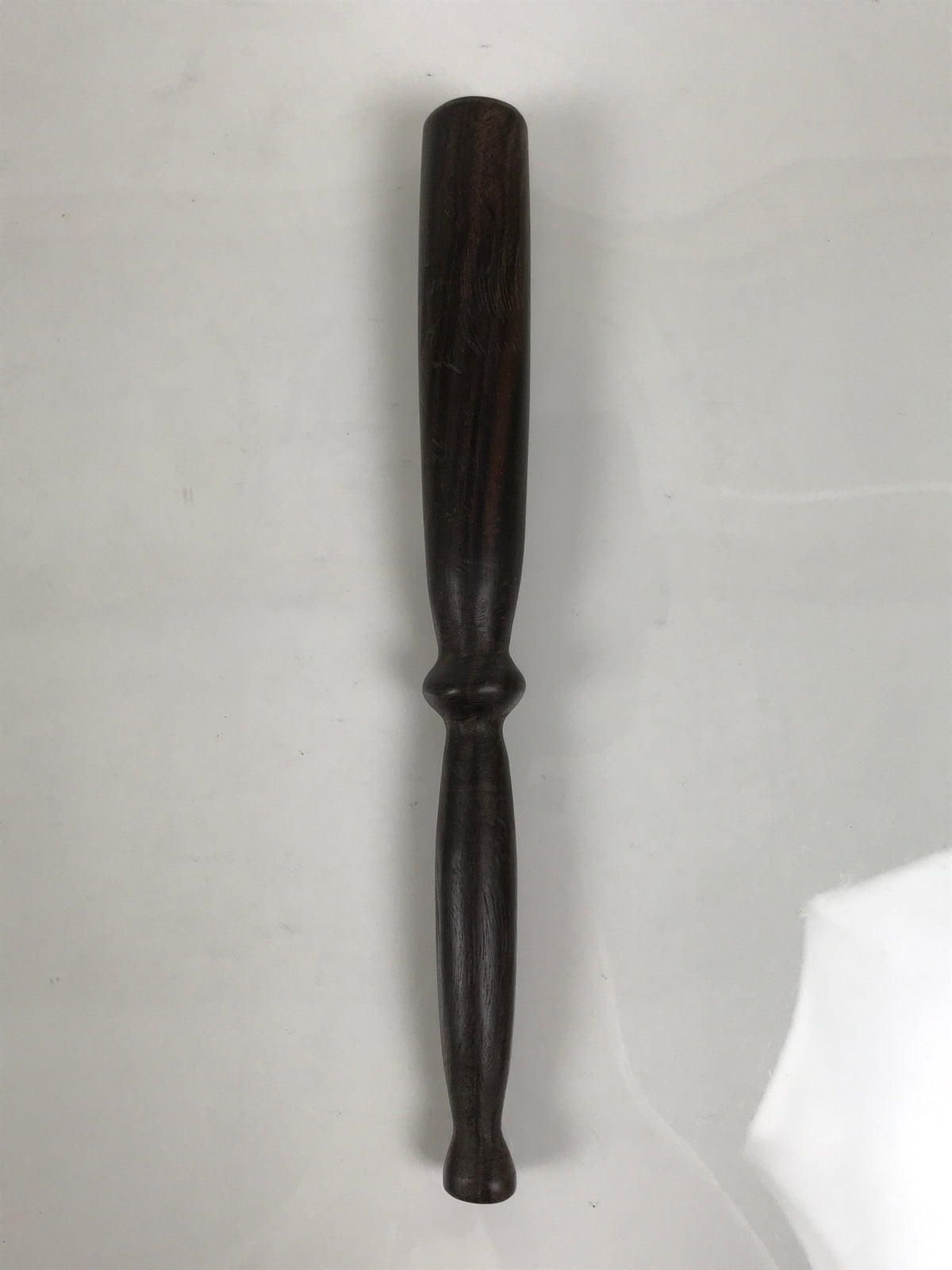 Japanese Buddhist Orin Bell Singing Bowl Wooden Striker Vtg Carved Brown BT37-OT - Buddhist-chidorivintage.com