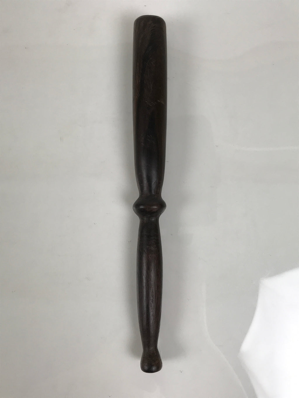 Japanese Buddhist Orin Bell Singing Bowl Wooden Striker Vtg Carved Brown BT37-OT - Buddhist-chidorivintage.com