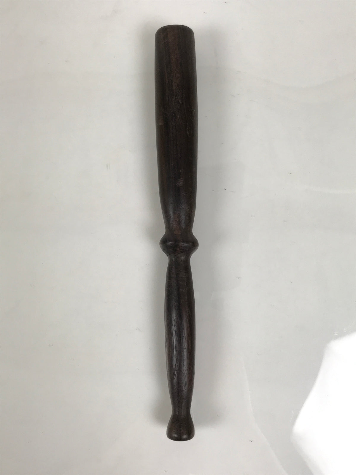 Japanese Buddhist Orin Bell Singing Bowl Wooden Striker Vtg Carved Brown BT37-OT - Buddhist-chidorivintage.com