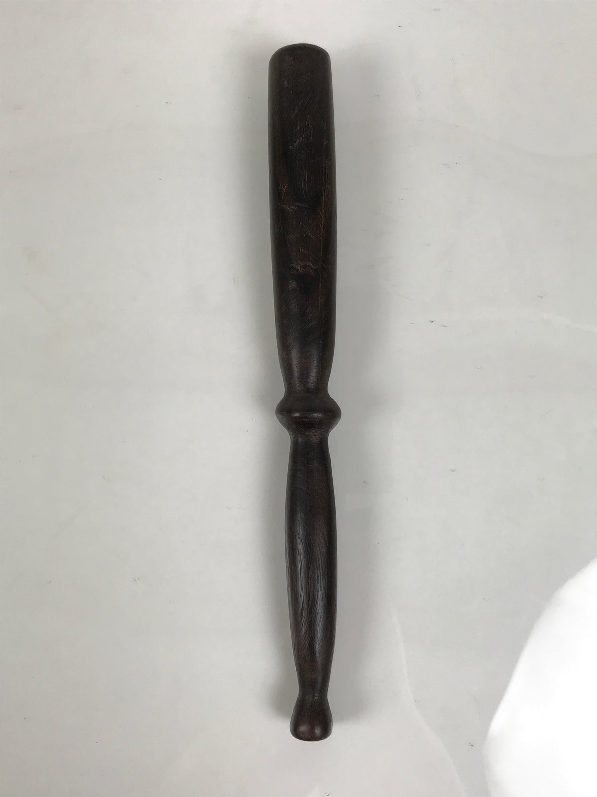 Japanese Buddhist Orin Bell Singing Bowl Wooden Striker Vtg Carved Brown BT37-OT - Buddhist-chidorivintage.com