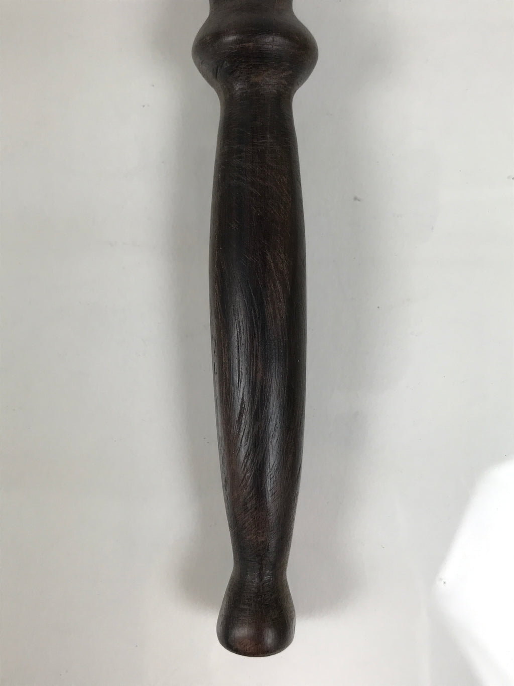 Japanese Buddhist Orin Bell Singing Bowl Wooden Striker Vtg Carved Brown BT37-OT - Buddhist-chidorivintage.com