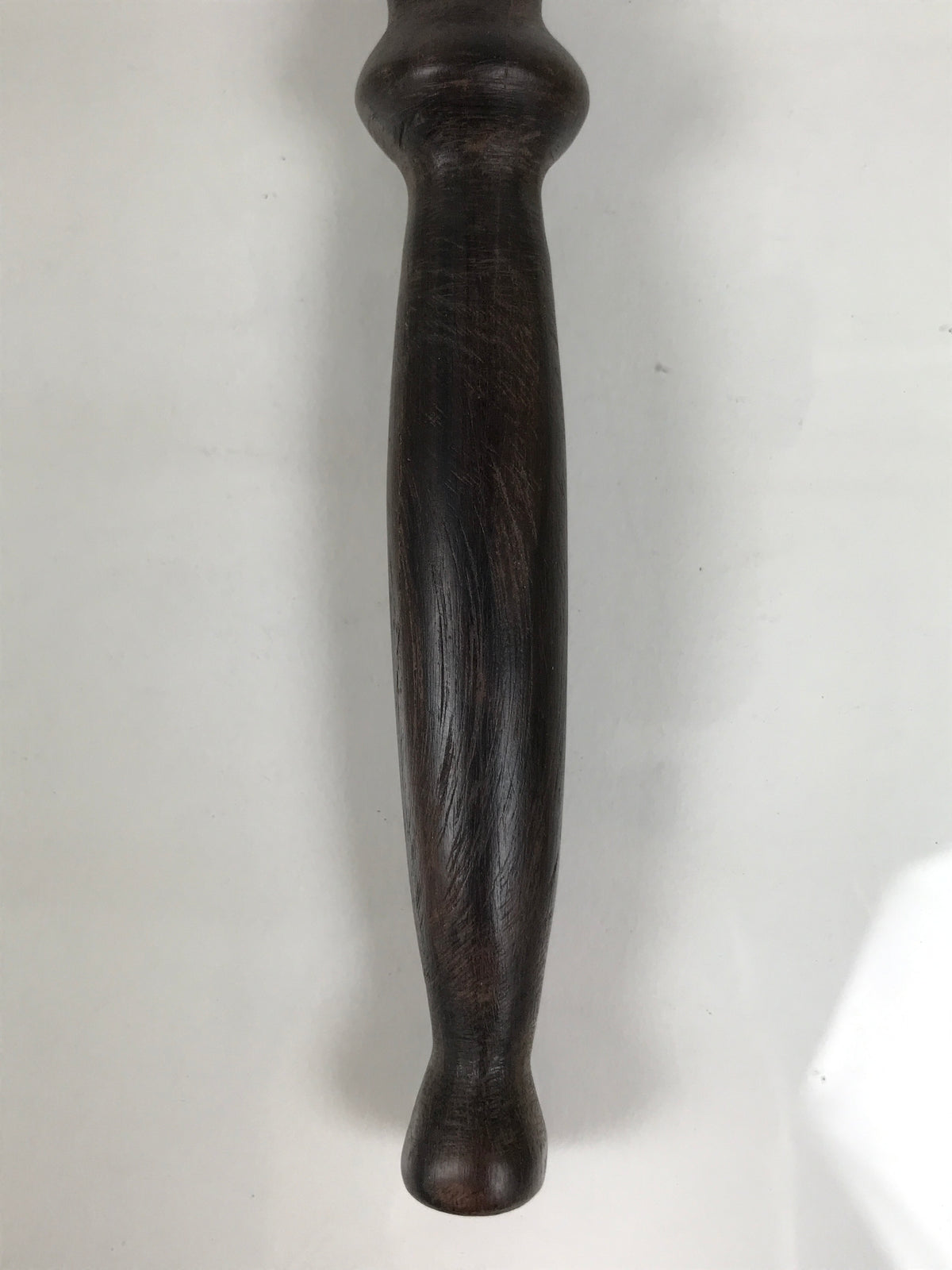 Japanese Buddhist Orin Bell Singing Bowl Wooden Striker Vtg Carved Brown BT37-OT - Buddhist-chidorivintage.com
