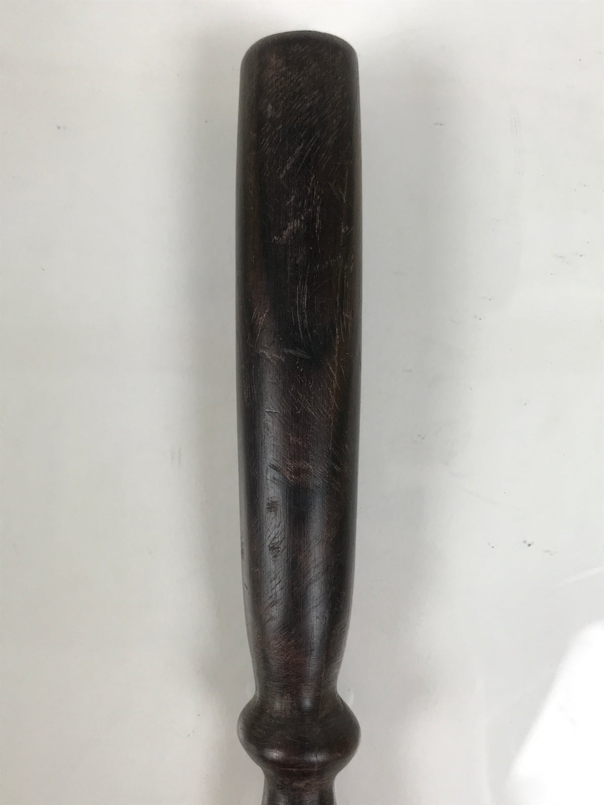Japanese Buddhist Orin Bell Singing Bowl Wooden Striker Vtg Carved Brown BT37-OT - Buddhist-chidorivintage.com