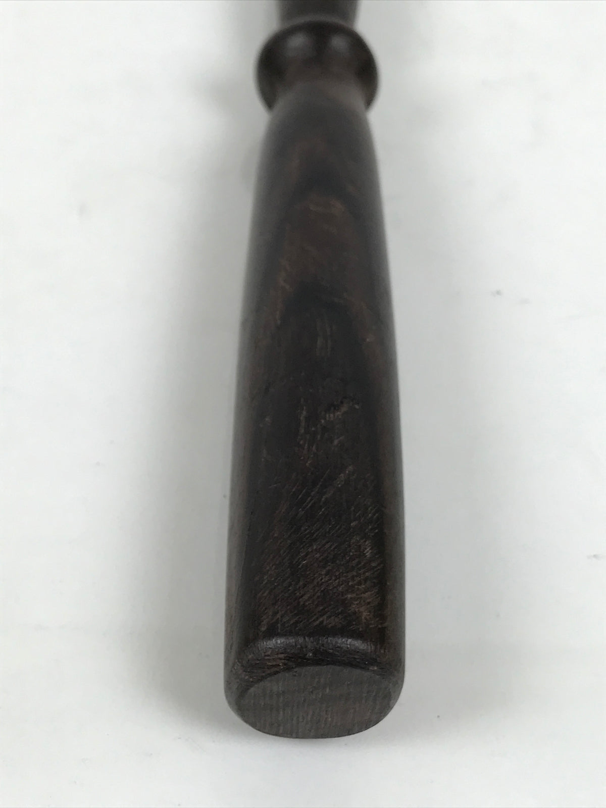 Japanese Buddhist Orin Bell Singing Bowl Wooden Striker Vtg Carved Brown BT37-OT - Buddhist-chidorivintage.com
