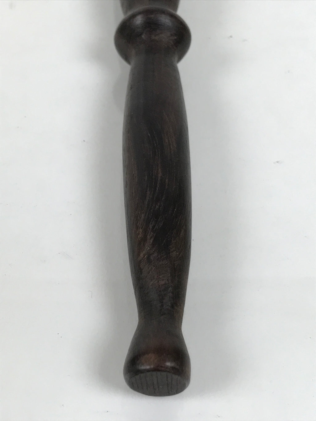 Japanese Buddhist Orin Bell Singing Bowl Wooden Striker Vtg Carved Brown BT37-OT - Buddhist-chidorivintage.com