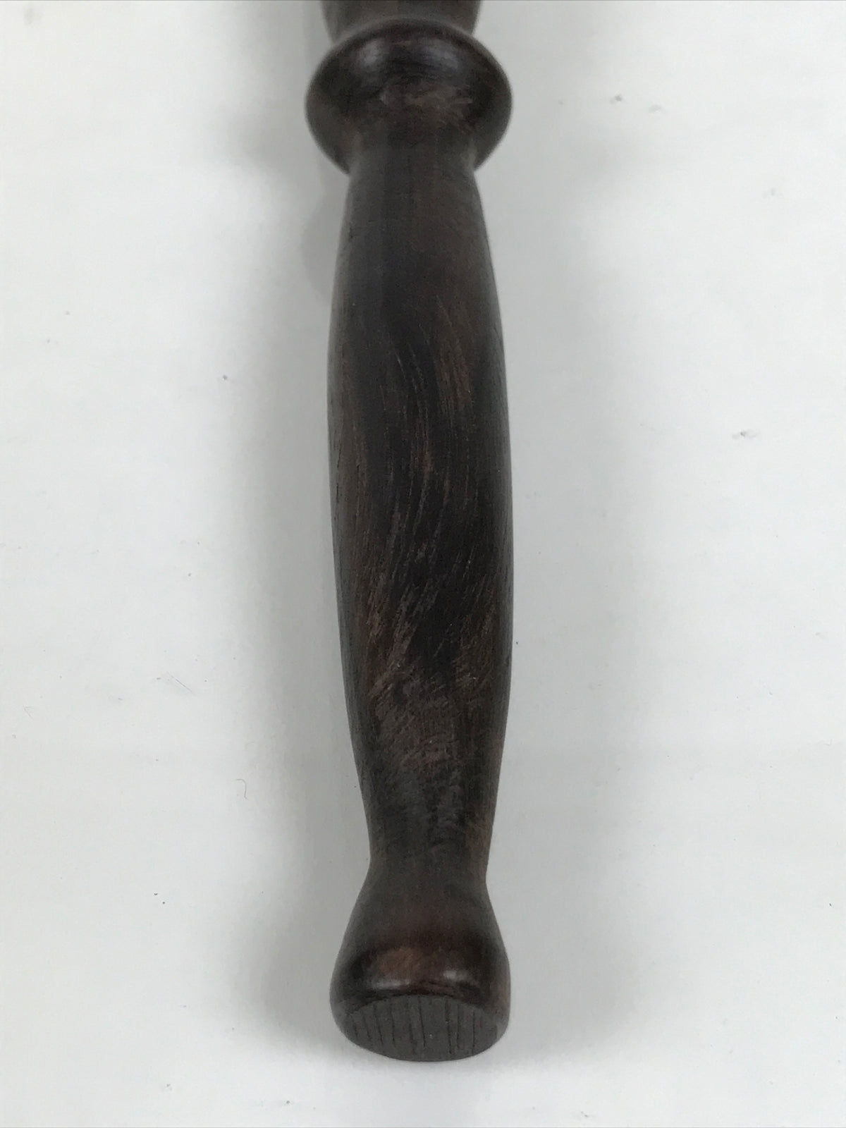 Japanese Buddhist Orin Bell Singing Bowl Wooden Striker Vtg Carved Brown BT37-OT - Buddhist-chidorivintage.com
