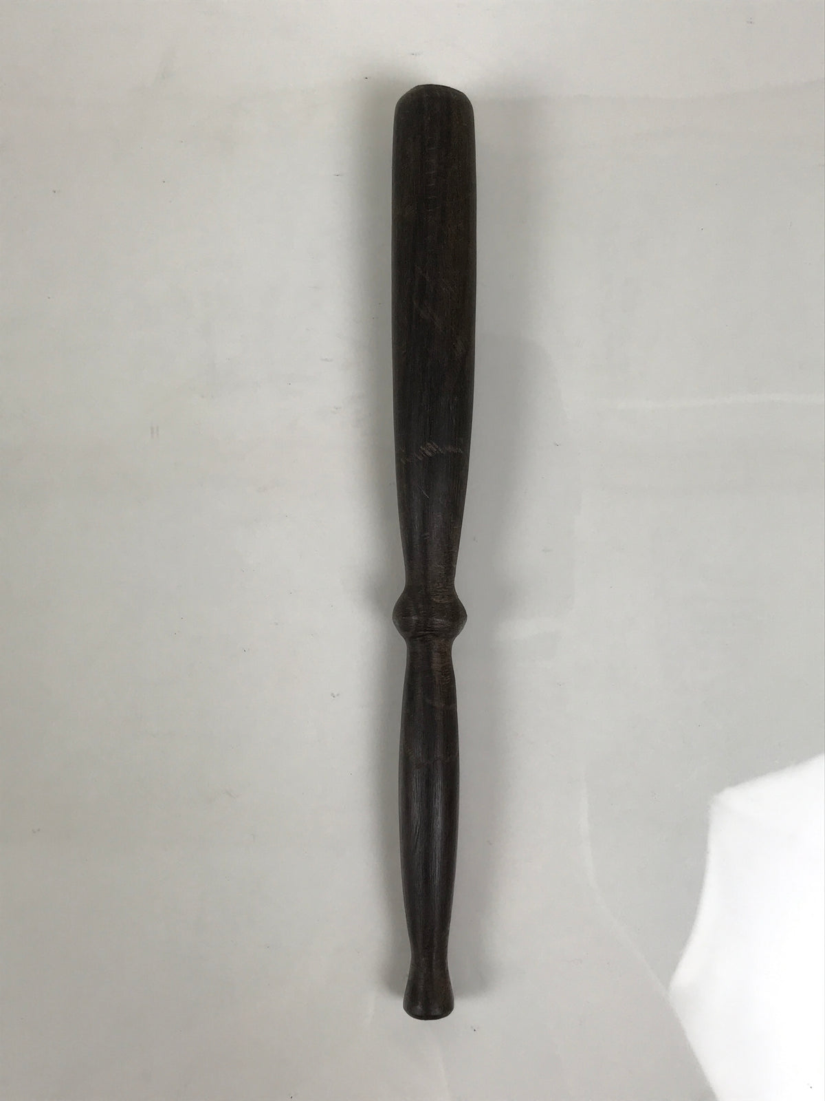 Japanese Buddhist Orin Bell Singing Bowl Wooden Striker Vtg Carved Brown BT38-OT - Buddhist-chidorivintage.com