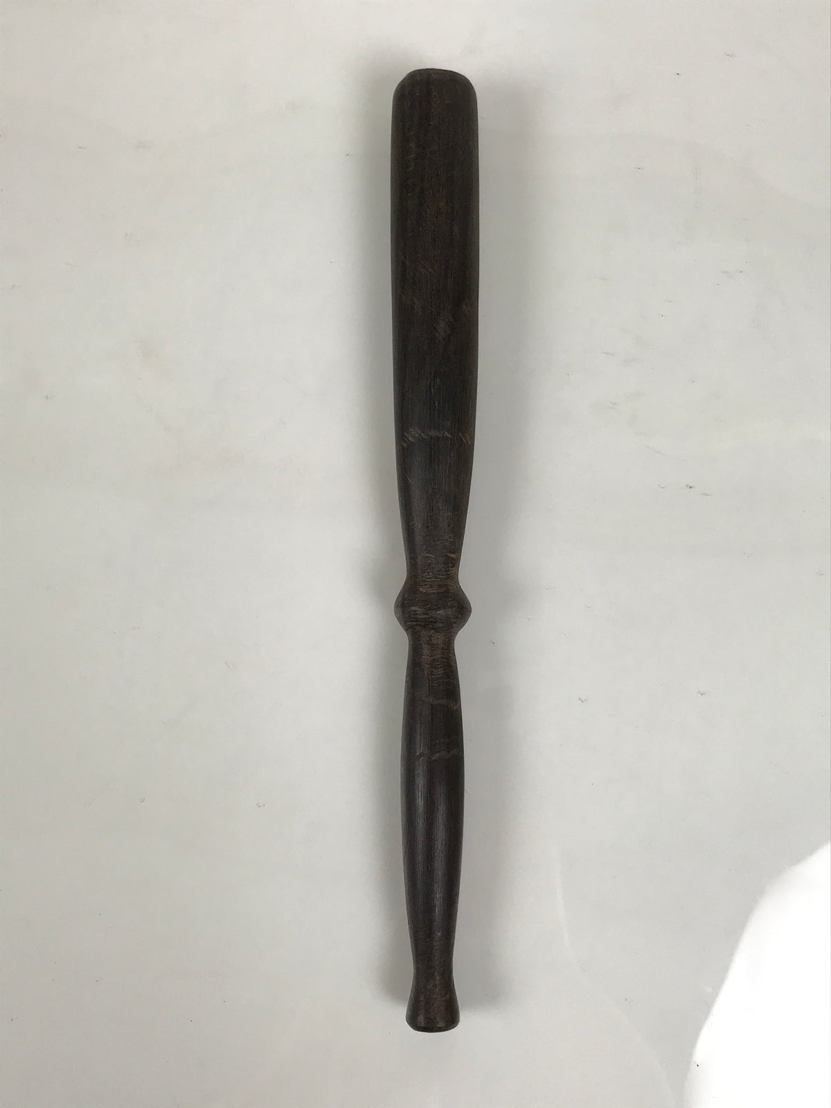 Japanese Buddhist Orin Bell Singing Bowl Wooden Striker Vtg Carved Brown BT38-OT - Buddhist-chidorivintage.com